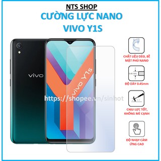 Dán cường lực dẻo bảo vệ màn hình VIVO Y1S (TRƯỚC + SAU)