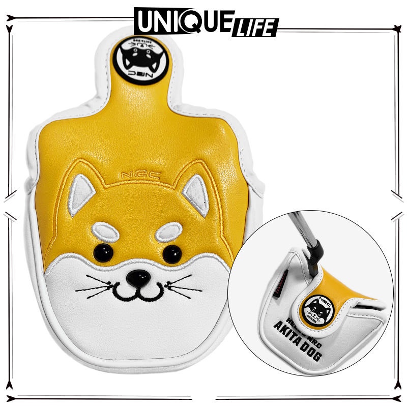 Vỏ Bọc Bảo Vệ Đầu Gậy Đánh Golf Từ Tính Hình Vuông Siêu Bền Shiwaki4