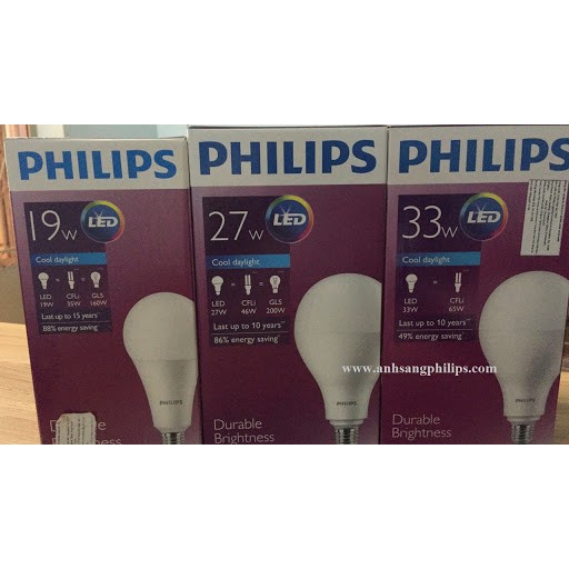 Bóng Led BUld Philips Siêu sáng 27w