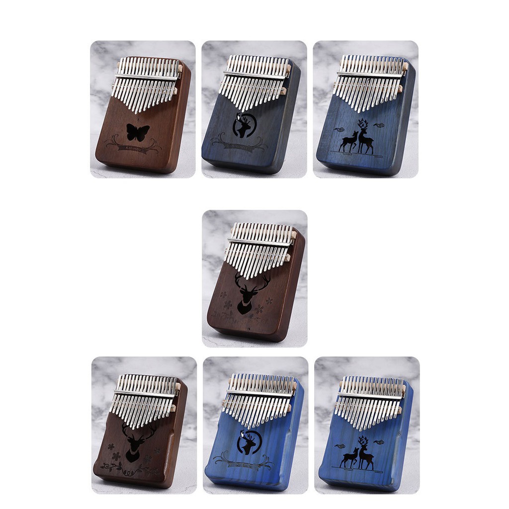 [Có sẵn] Giao nhanh 2h Đàn kalimba 17 phím gỗ mahogany mẫu mới M-17