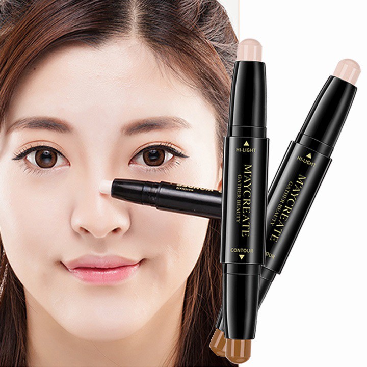 Kem tạo khối, bắt sáng 2 đầu Maycreate / 3-Wonder Contour Stick | BigBuy360 - bigbuy360.vn