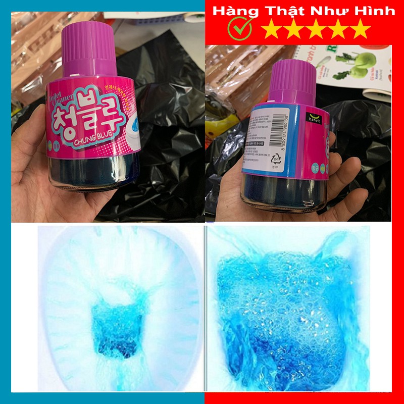 Chai Tẩy Bồn Cầu Khử Mùi Hàn Quốc Có Mùi Hương