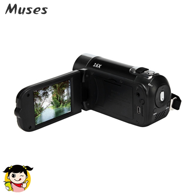 Camera quay phim HD 1080P màn hình TFT LCD tiêu chuẩn Muse07 | BigBuy360 - bigbuy360.vn