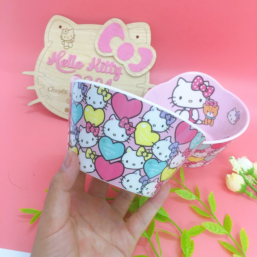 🍒Bát ăn Hello Kitty cho bé