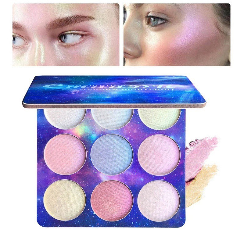 Bảng phấn tạo khối bắt sáng 9 màu 10g độ bóng cao | BigBuy360 - bigbuy360.vn