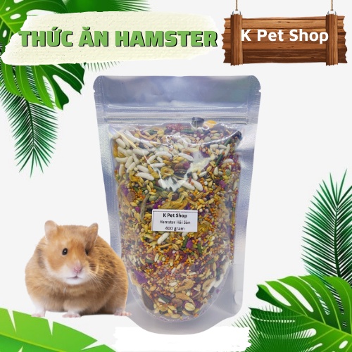 Thức Ăn Trộn Hamster Hải Sản  FREE SHIP  Đồ Ăn Cao Cấp Không Chất Bảo Quản, Phụ Gia Hamster , Sóc .....