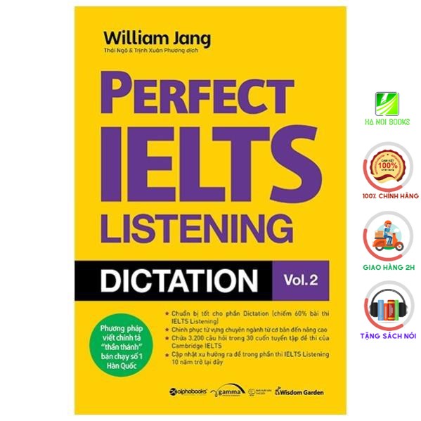 Sách - Perfect IELTS Listeng Dictation Vol.2