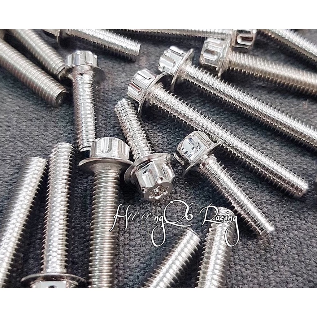 Bộ Ốc Lốc Máy Salaya Inox 304 Dành Cho Nhiều Dòng Xe Máy