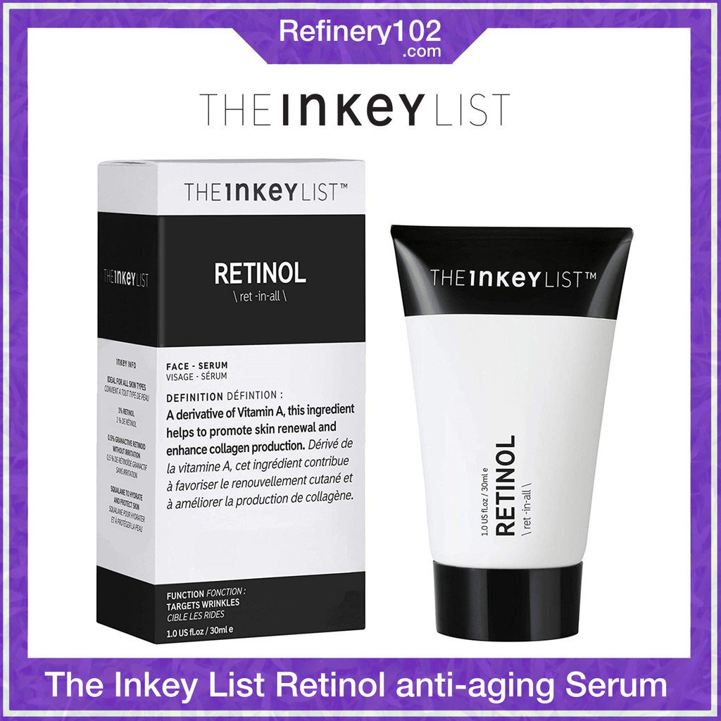 [Mã COSDAY giảm 8% đơn 150K] Serum chống lão hóa The INKEY List Retinol Serum 30ml [Bill US]