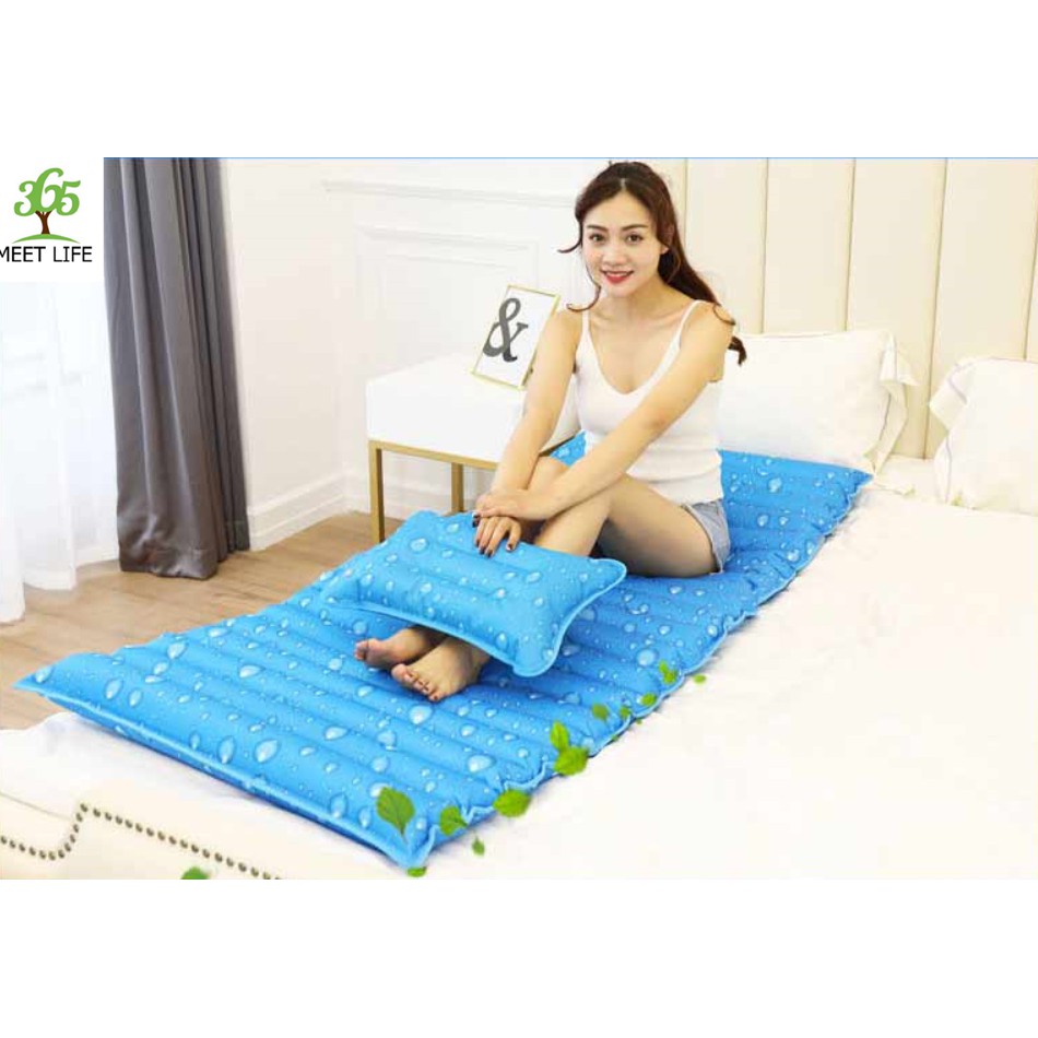 [Hàng Loại 1] Nệm Nước Làm Mát Đệm Nước Gia Đình Cho Ngày Hè Kích Thước 180x75 cm