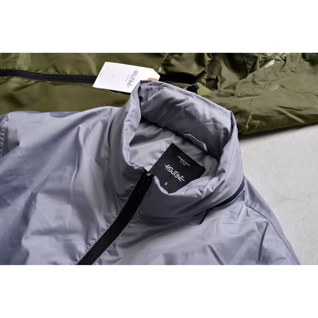 AK1066-019 || Áo khoác dù 2 lớp || Xanh Đen || - có thể gom nón lại được | B inbox để tư vấn size trước khi đặt hàng !