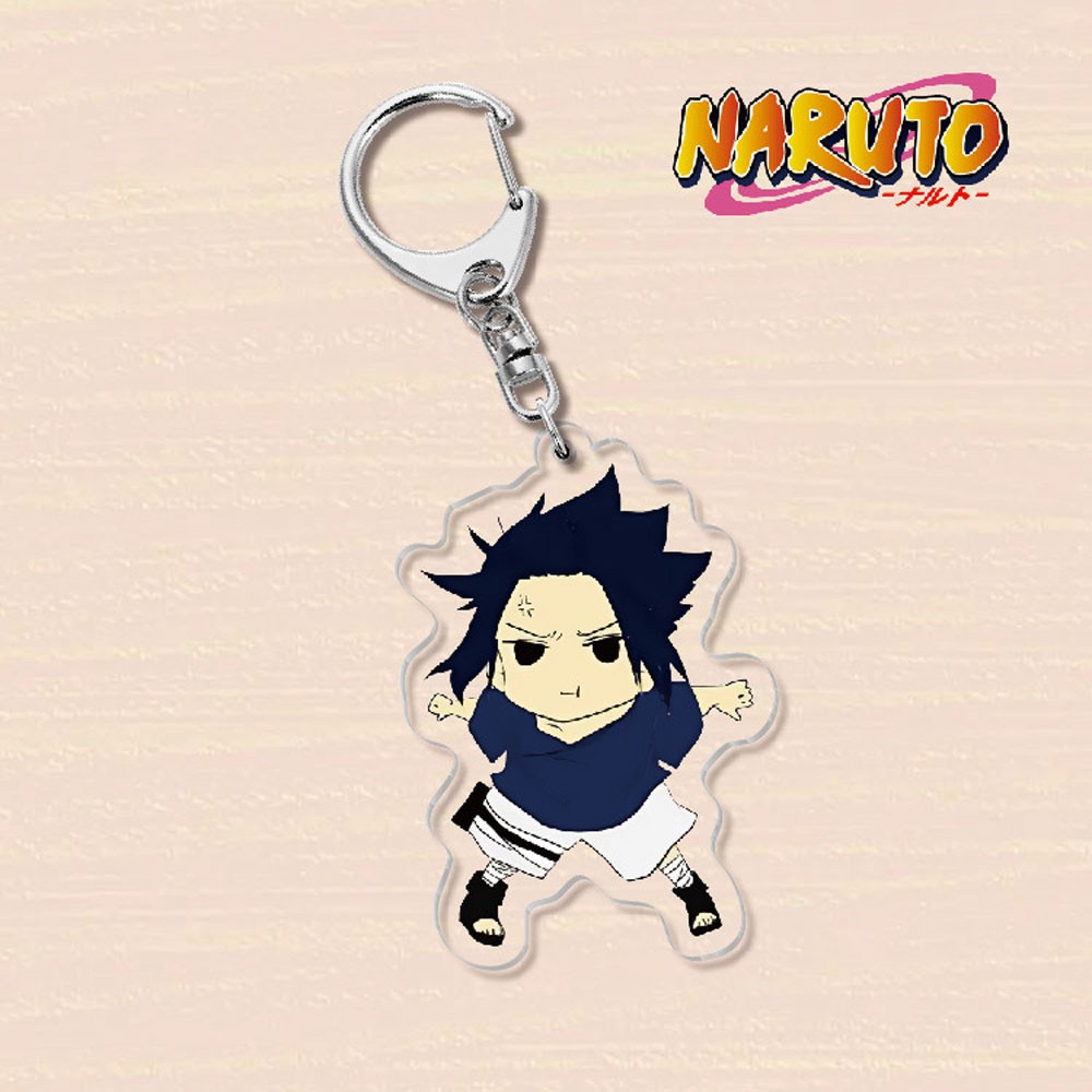 Móc khóa họa tiết hoạt hình Naruto dễ thương
