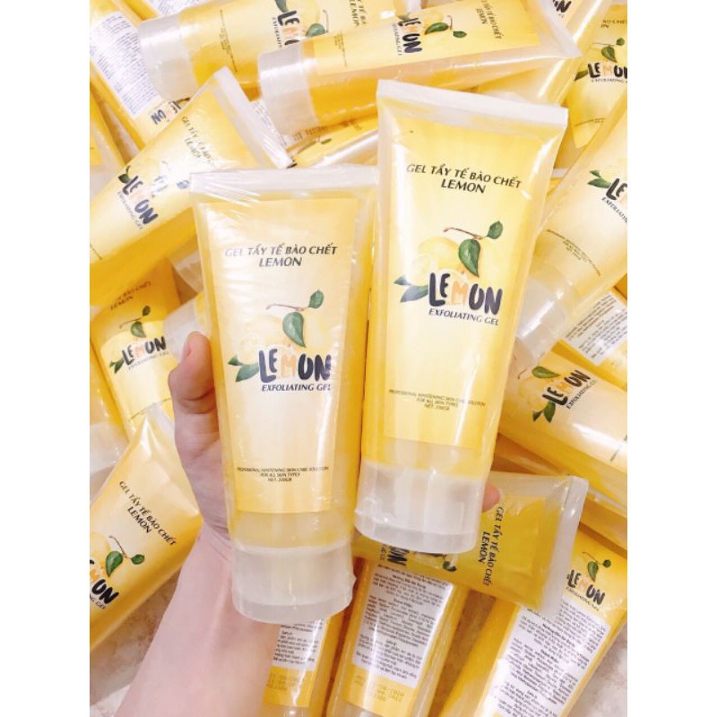 Gel tẩy tế bào chết chanh lemon