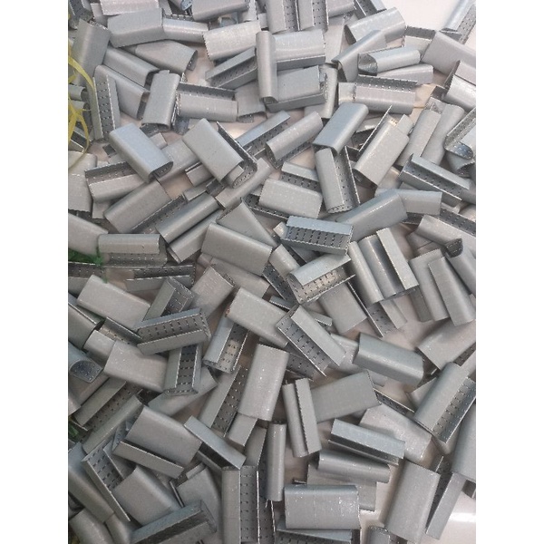 Bọ sắt loại tốt, bấm ko gãy, gai nhám, chốt dây đai nhựa pet / nhựa pp 12mm / 16mm /19mm