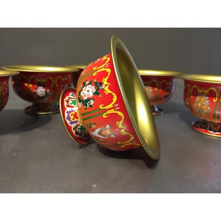 Bộ chén cúng dường tám cát tường (bộ 8  cái)