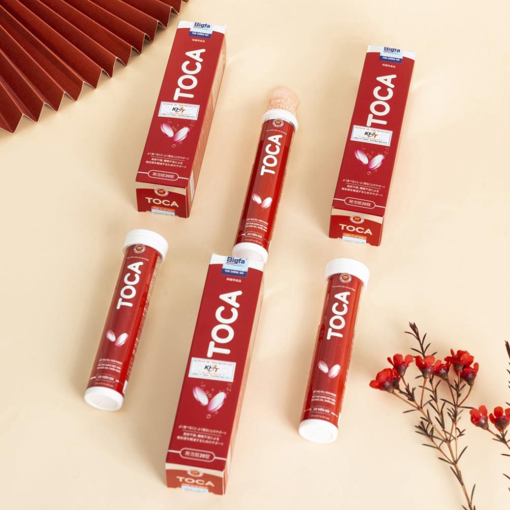 Viên sủi TOCA - Hỗ trợ tăng cân, ăn ngon, ngủ ngon, giảm mệt mỏi
