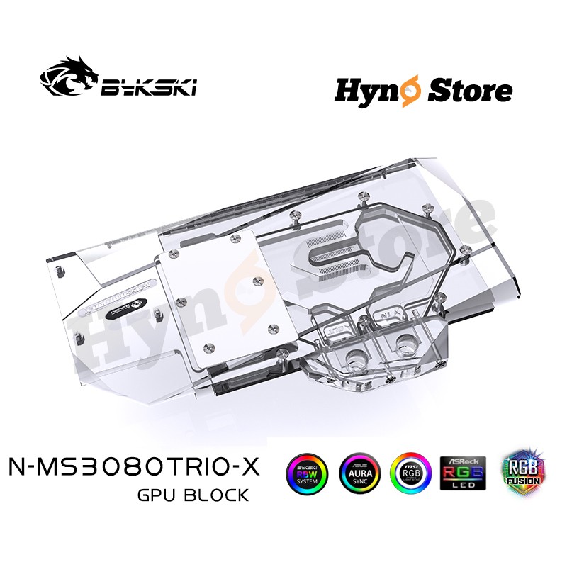 Block tản nhiệt nước MSI 3080 3090 Trio Gaming Tản nhiệt nước custom - Hyno Store