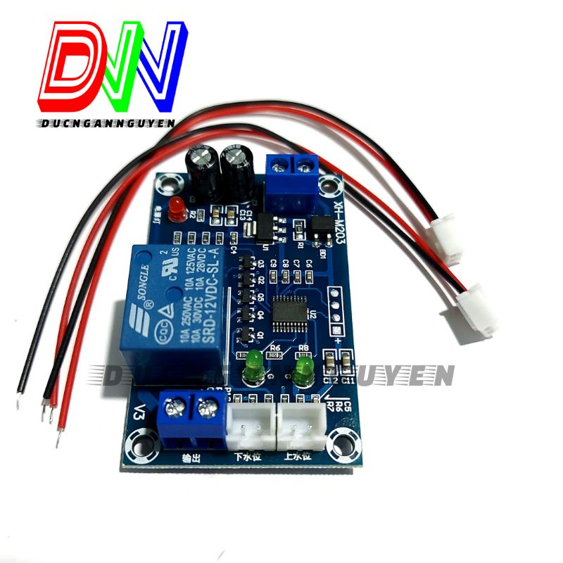 Mạch Điều Khiển theo Mực Nước Tự Động M203 AC/DC 12V
