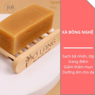 Xà bông nghệ rửa mặt thiên nhiên an toàn cho da giảm thâm mụn