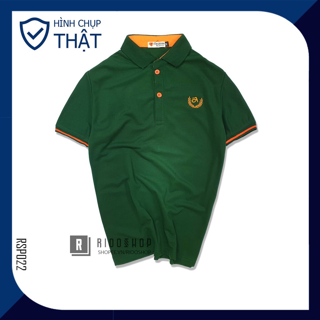 Áo Thun Nam Ngắn Tay Có Cổ Basic Cực Đẹp RSP022 | Áo Polo Nam Riooshop | BigBuy360 - bigbuy360.vn