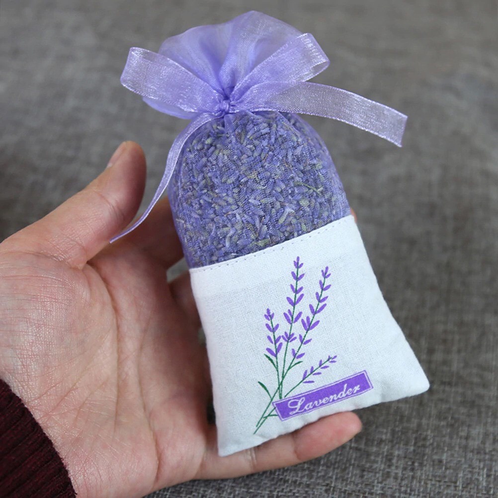 Túi thơm nụ Hoa Oải Hương Lavender thơm dịu để tủ quần áo làm thơm phòng