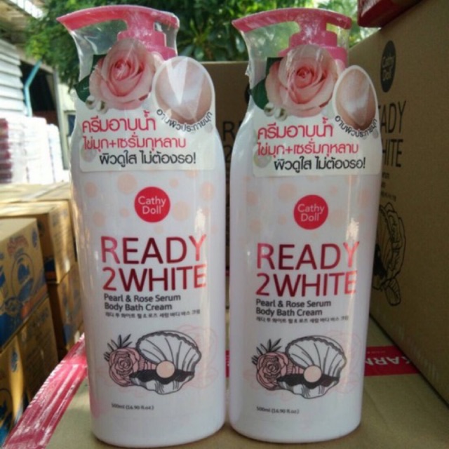 Sữa tắm ngọc trai trắng da Ready 2 White Cathy Doll