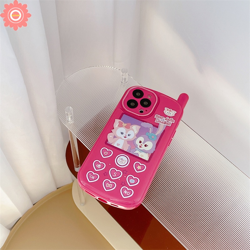 Ốp Điện Thoại Đệm Khí Mềm Hình Disney Linabelu StellaLou Hoạt Hình Sáng Tạo Cho iPhone 7 8 Plus 11 12 13 Pro MAX X XR XS MAX