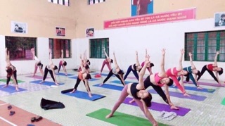 Thảm yoga 2 mặt hàng xịn