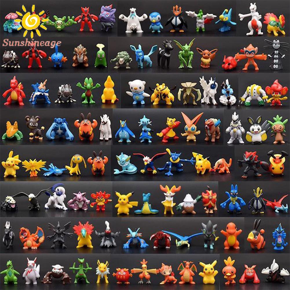SUNAGE- ~24pcs Mini Pokemon Action Figure Pokémon Go Monster Vinyl Toys 3cm doll for Kids 2022 hot sale【SUNAGE-HOT Fashion】