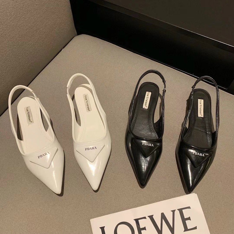 SANDAL CHỮ KHOÁ P.D.A.R.A SANG CHẢNH