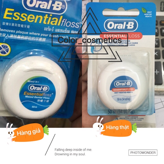 CHỈ NHA KHOA ORAL B - hàng bao chuẩn