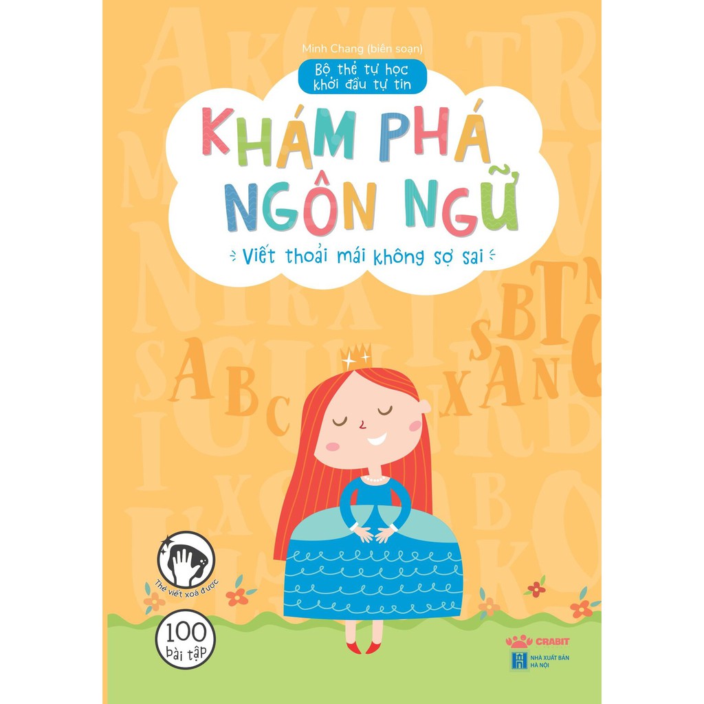 Flashcard - Bộ thẻ Khám Phá Ngôn Ngữ - Dành cho trẻ từ 3 tuổi - Crabit Kidbooks