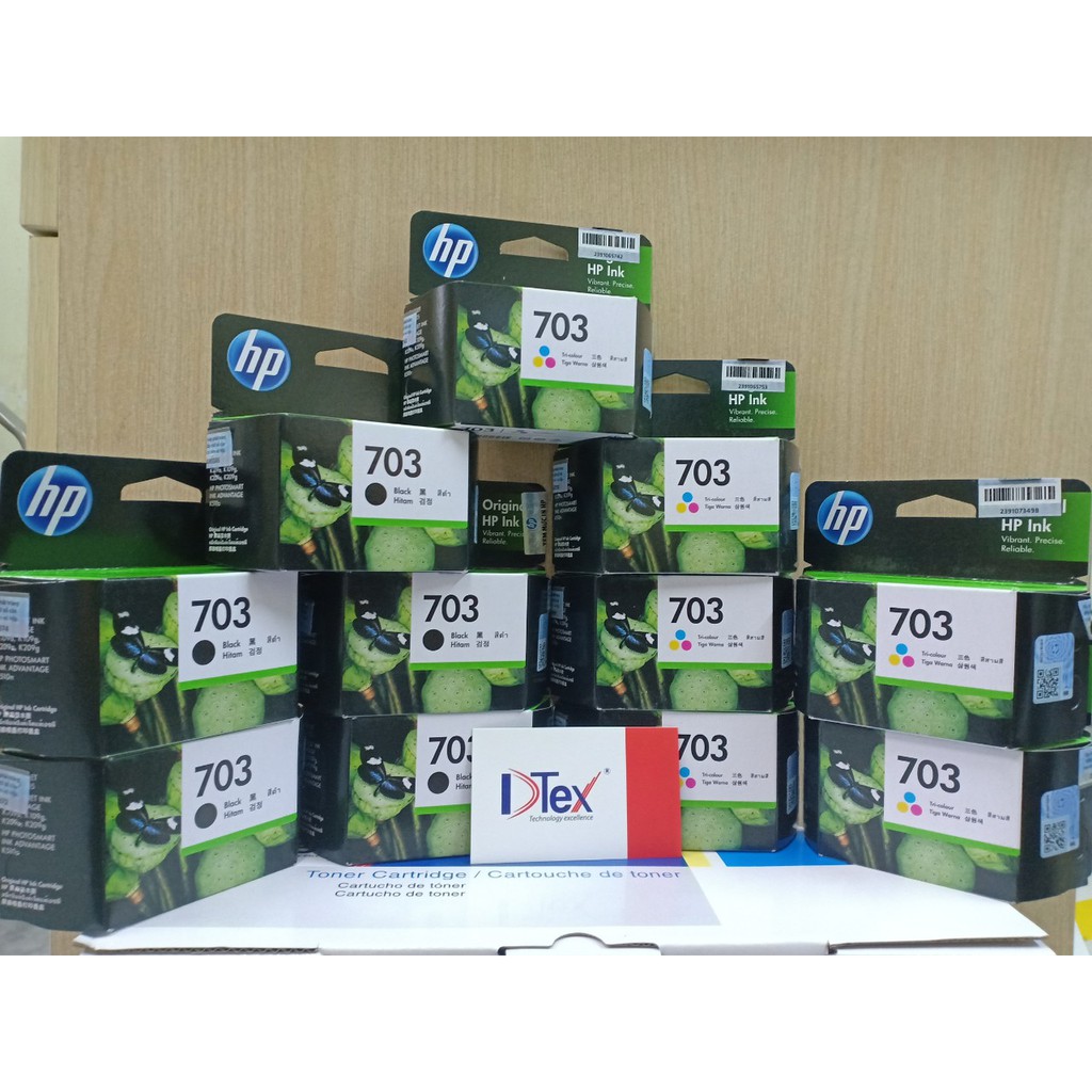 MỰC IN PHUN HP 703 MÀU (CD888AA) - HÀNG CHÍNH HÃNG