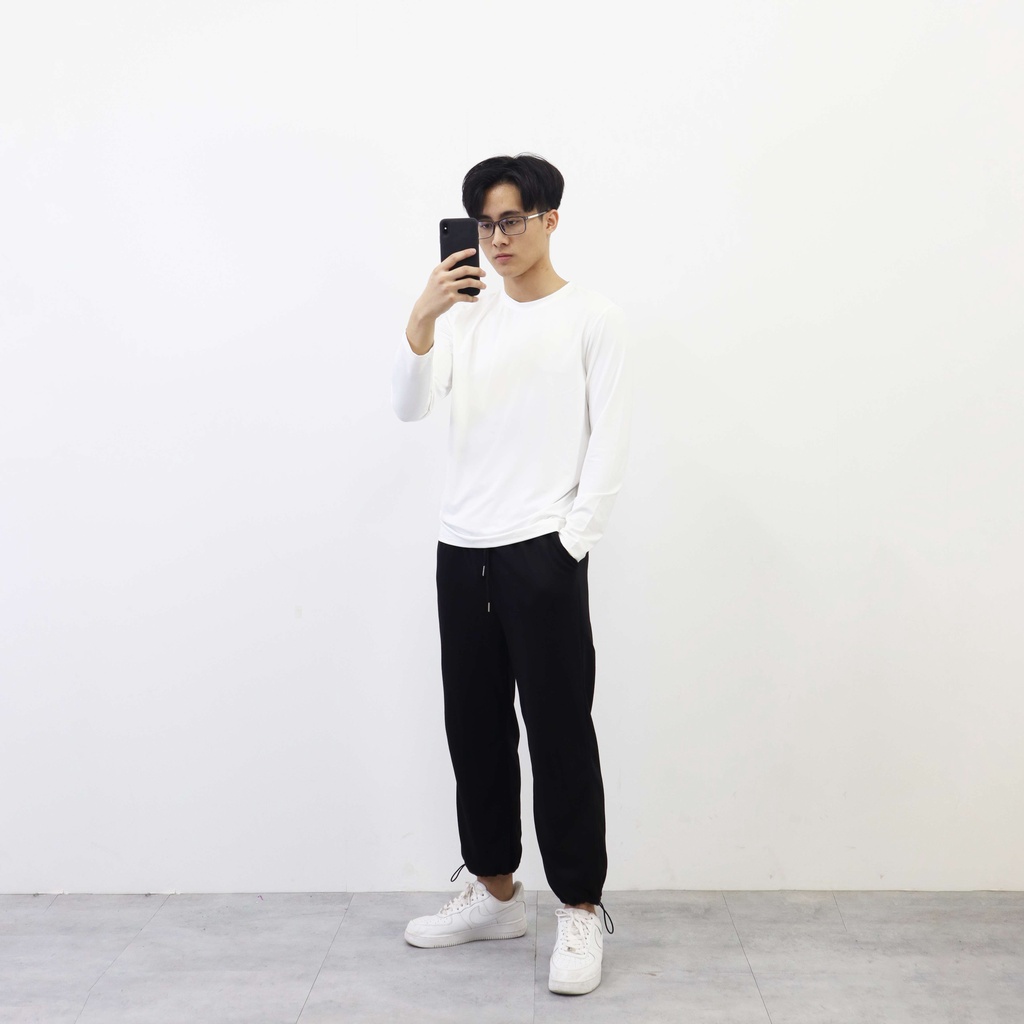 Quần jogger nỉ nam nữ, quần ống rộng dây rút nỉ da cá cao cấp phong cách Hàn Quốc thương hiệu JBAGY - JN0104