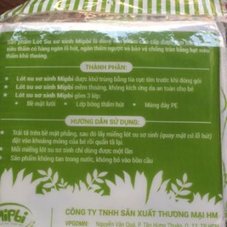 Combo 5 Tấm lót sơ sinh Beevn