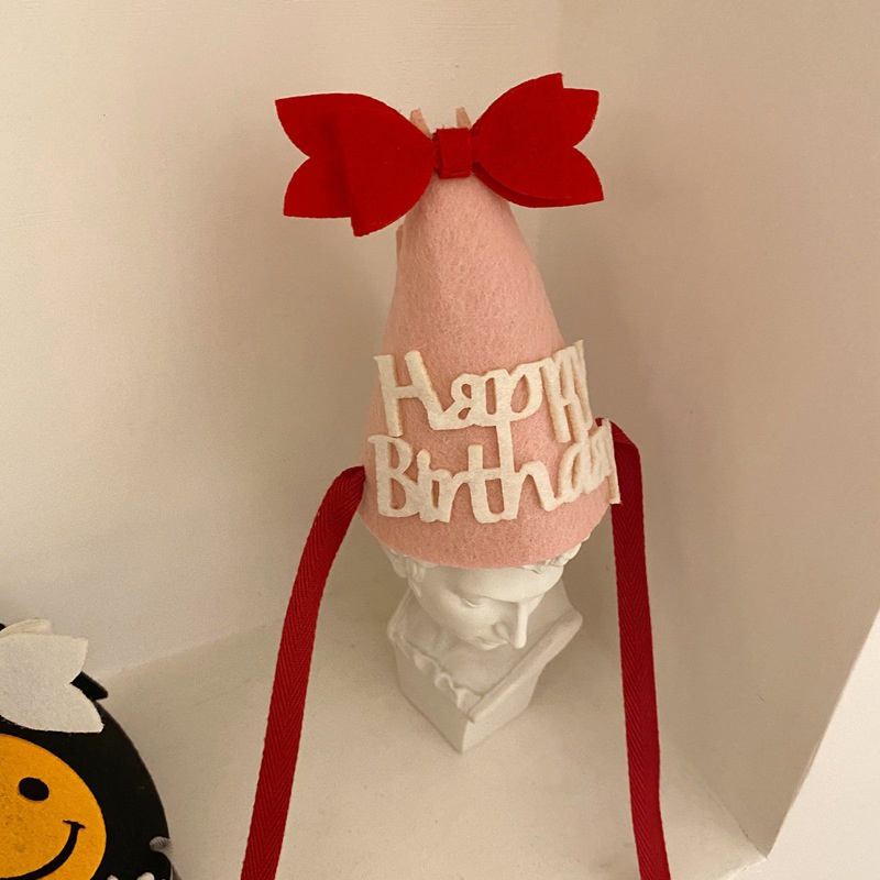 Mũ sinh nhật 3D dễ thương phong cách Hàn Quốc