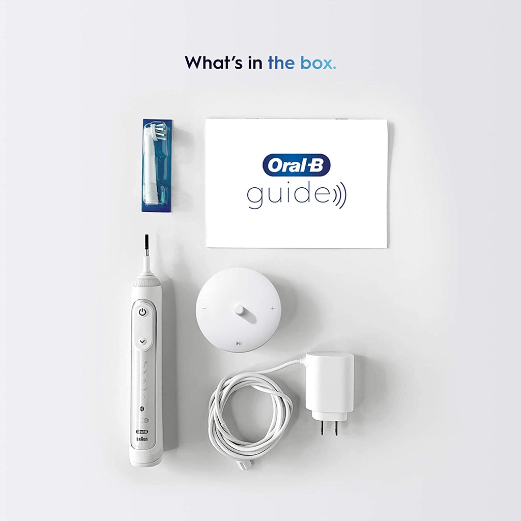 Bàn chải đánh răng điện Oral-B Guide tích hợp Alexa Built-in [Hàng Đức]