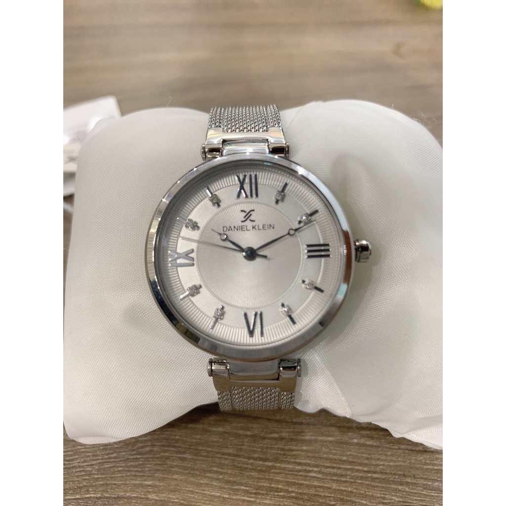Đồng hồ nữ, đông hồ dây kim loại Daniel Klein DK.1.12582.1 full box, bảo hành 3 năm, chống nước, chống xước