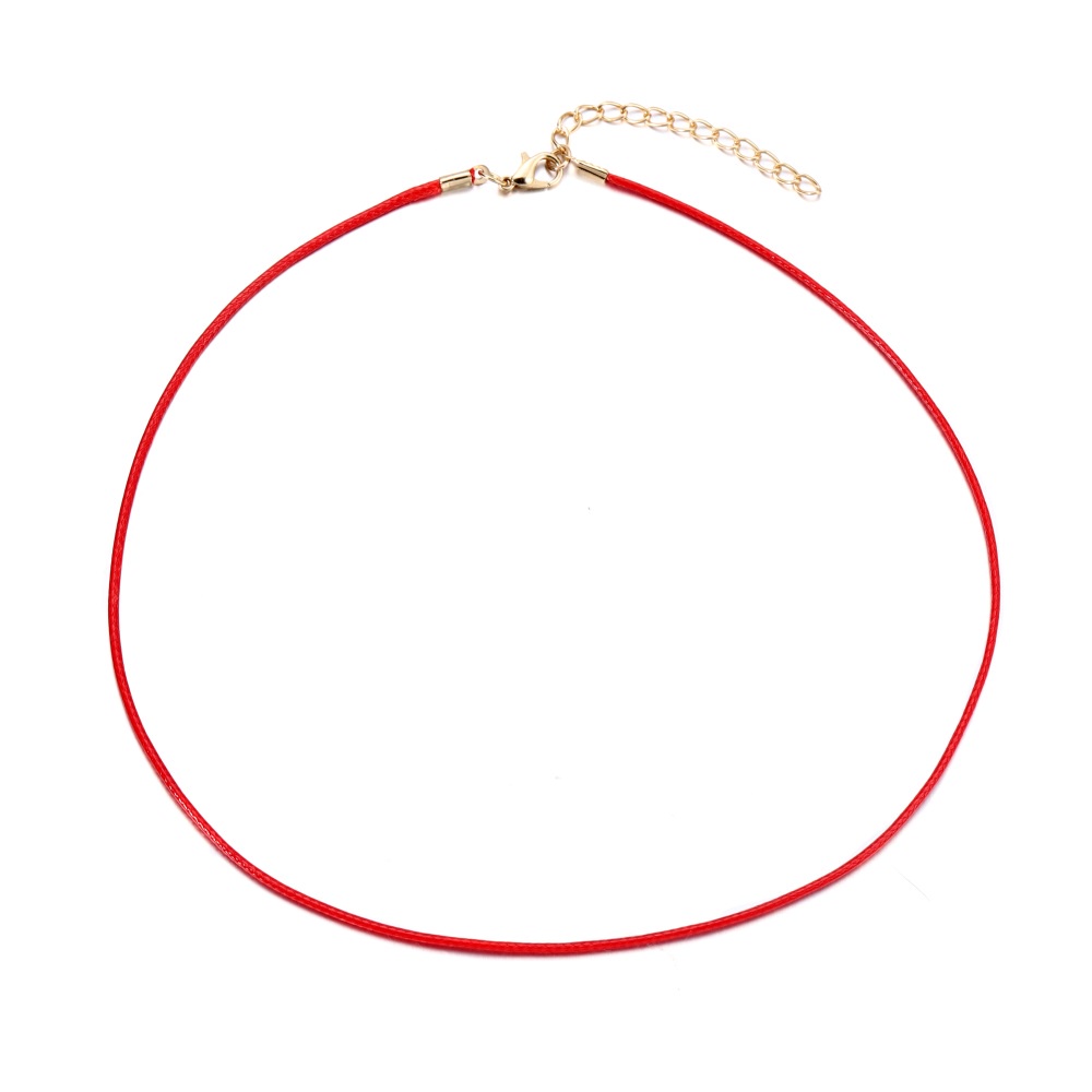 10 sợi dây ST.KUNKKA bằng da da 1.5mm làm đồ trang sức DIY