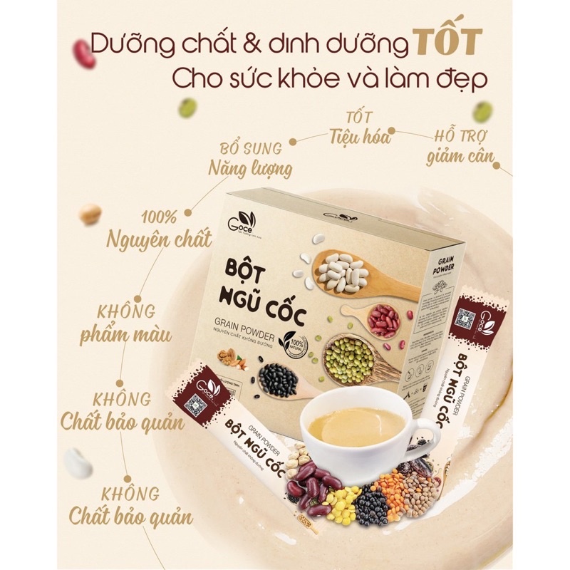 BỘT NGŨ CỐC HỘP 18 gói