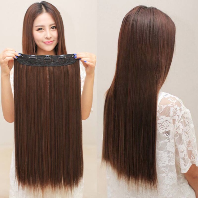Tóc dải kẹp thẳng