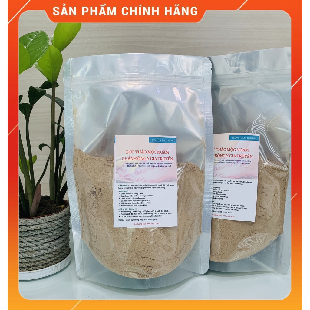 300g Bột Thảo Mộc Ngâm Chân Đông Y Gia Truyền - Tốt cho sức khỏe, an thần, dễ ngủ, giải độc (Có thể ăn) | BigBuy360 - bigbuy360.vn