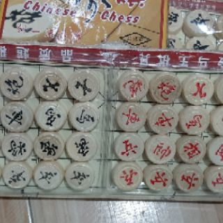 Cờ tướng bàn gỗ.bộ nhỏ.
