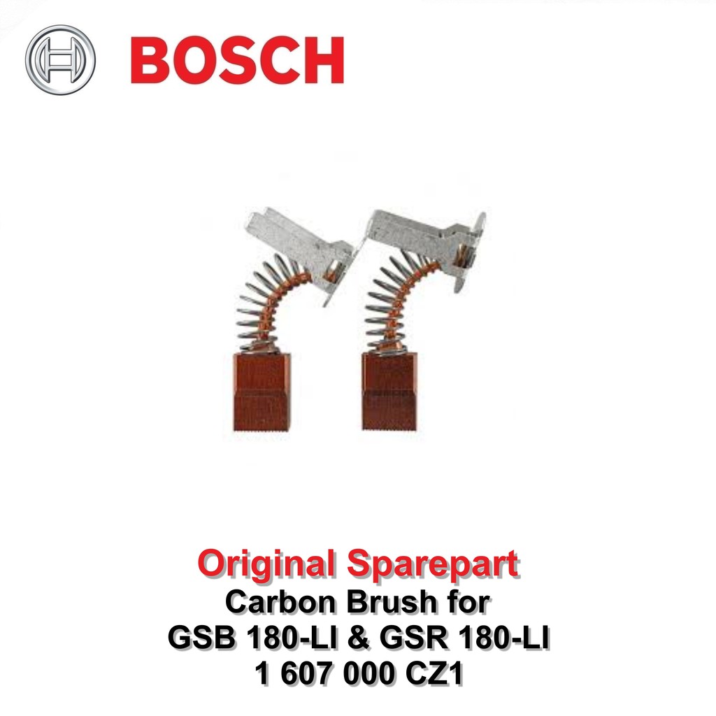 Chổi Carbon Chính Hãng Cho Bosch Gsb 180-li & Gsr 180-li