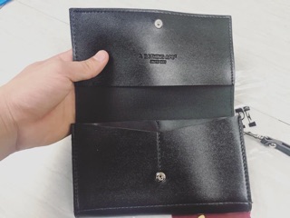 Ví da bape dài - wallet bape