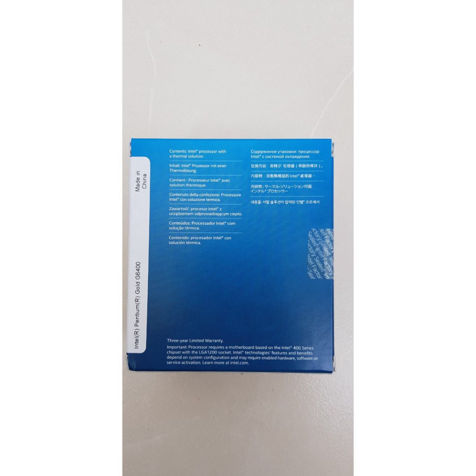 S12 ME CPU Intel Pentium G6400 4.0GHz 4MB cache socket 1200 chính hãng Viết Sơn cung cấp 13 S12 | BigBuy360 - bigbuy360.vn
