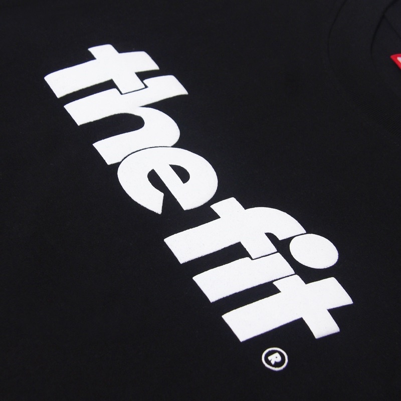 Áo thun UNISEX localbrand THE FIT EMBOSSED LOGO TEE, áo localbrand chính hãng in nổi, 100% cotton