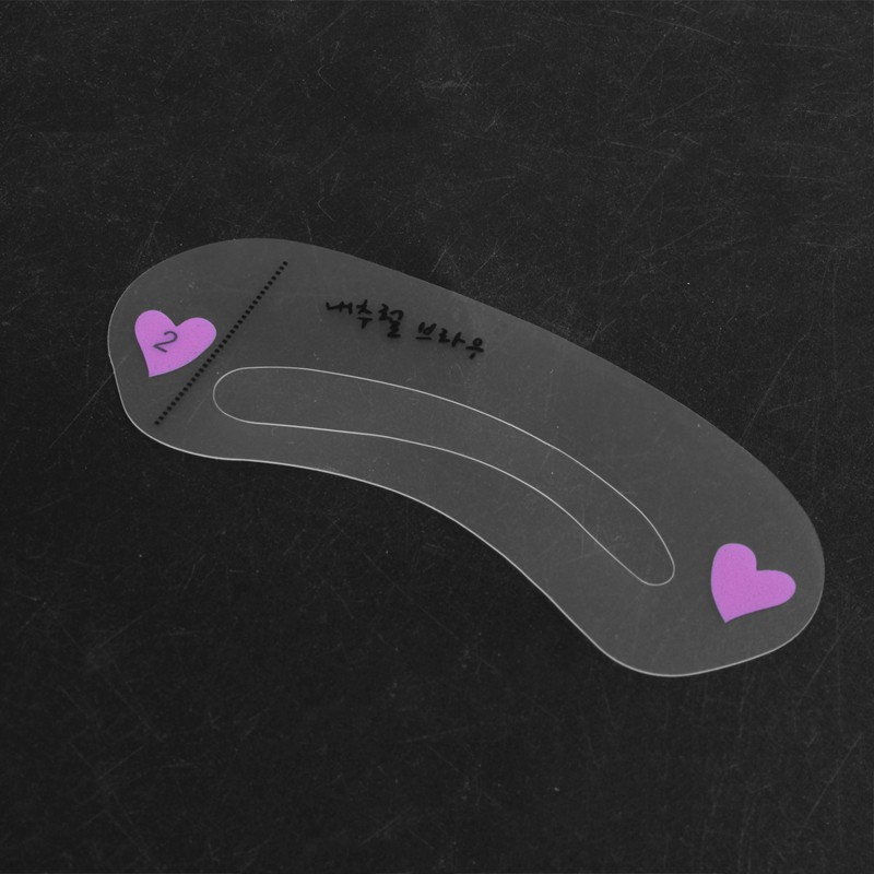 (Hàng Mới Về) Set 6 Khuôn Kẻ Lông Mày Trang Điểm Tiện Dụng | BigBuy360 - bigbuy360.vn