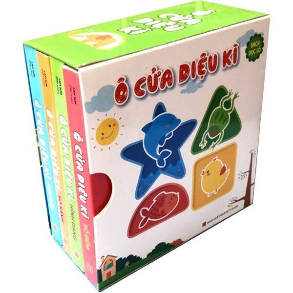 Sách Đục Lỗ - Ô Cửa Diệu Kì (Hộp 4 quyển)