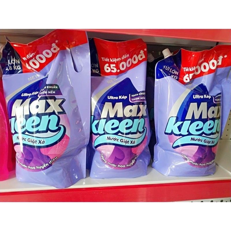 Nước giặt Max kleen 3.8kg